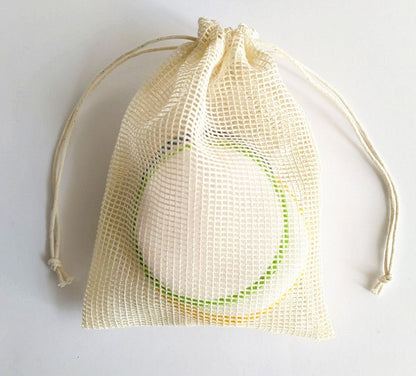 Pineapple Grid Cleansing Pad Round Water Cleansing Cotton Makeup Remover Puff