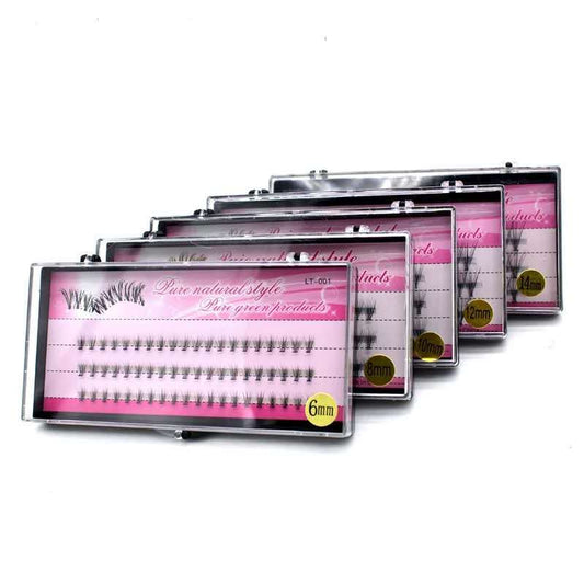 Single Eyelashes, Hairy Chicken Paw Hairs, Grafted Eyelashes, A Cluster Of 10 Self-grafted, Inoculated False Eyelashes