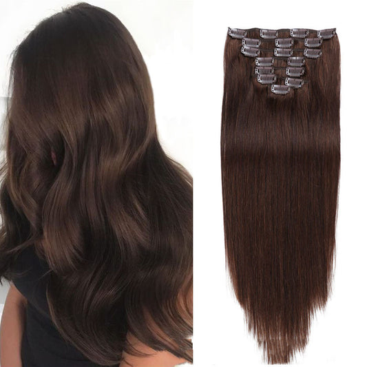 Non-marking hair extension live wig