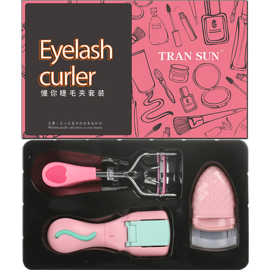 Portable mini eyelash curler