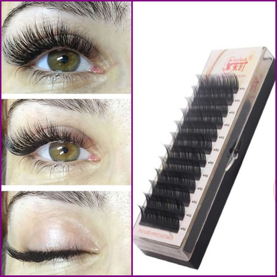 Grafting false eyelashes