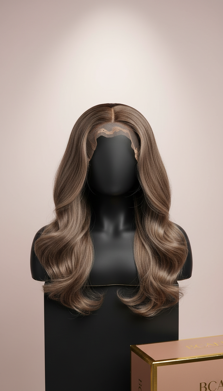 Shoulder-Length Body Wave Wig