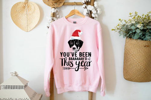 You've Been Baaah'd This Year Christmas Sweatshirt