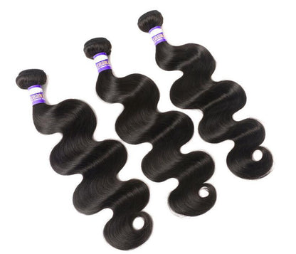 Body wave Brazilian hair curtain