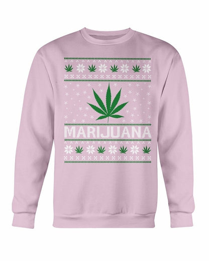 Marijuana Winter Sweatshirt