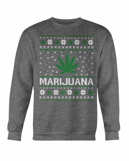 Marijuana Winter Sweatshirt